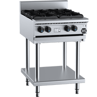 B+S Black BT-SB4 - Four Burner Boiling Top