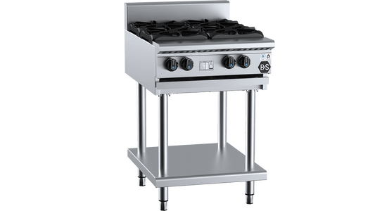 B+S Black BT-SB4 - Four Burner Boiling Top