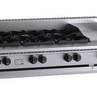 B+S Black BT-SB6-GRP3BM - Combination Cook Top & Grill Plate