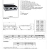 B+S Black BT-SB6BM - Bench Mounted Six Burner Boiling Top
