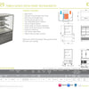 Cossiga BTGOR9 - Open Front Cold Food Display