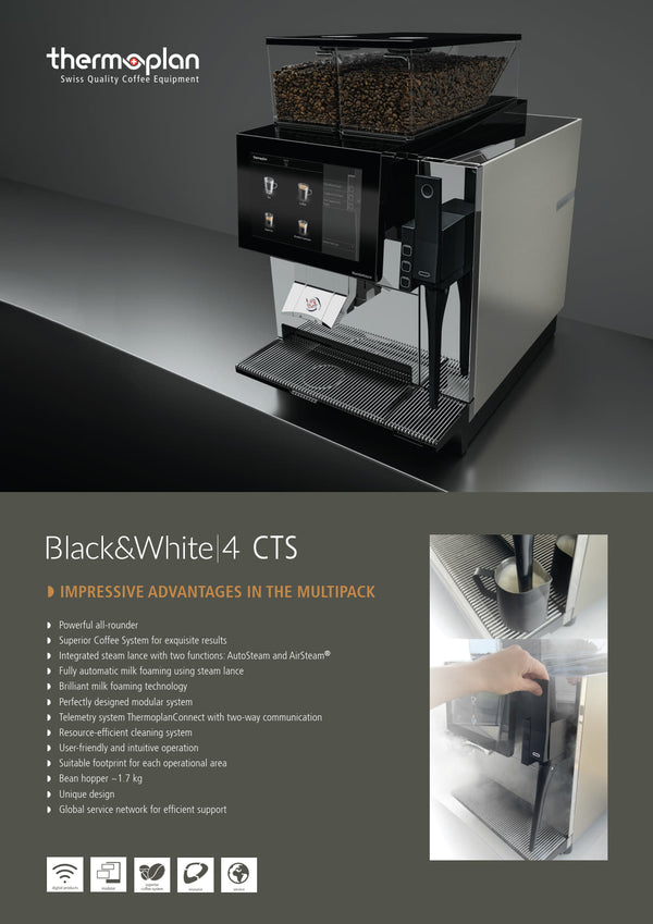 Thermoplan BW4CTS2 - Super Automatic Coffee Machine