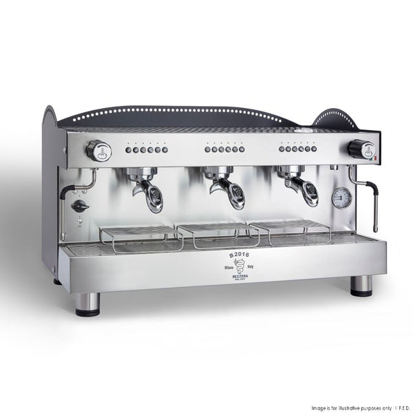 Bezzera B2016 Black - 3 Group Coffee Machine