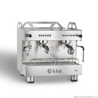 Bezzera Otto Silver - Compact 2 Group Coffee Machine