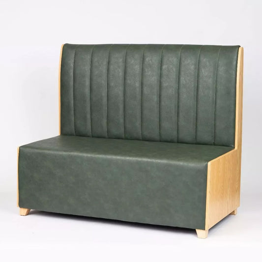 Baxter Upholstered Vintage Green Booth Seat