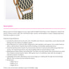 Belle French Wicker Bistro Chair