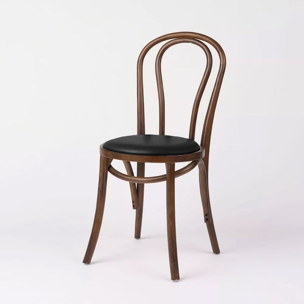 Bentwood Timber Dining Chair with PU Seat