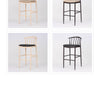 Bosca Steel Upholstered Bar Stool - Natural