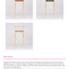 Bosca Steel Upholstered Bar Stool - Espresso