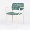 Brisa Stackable Rope Outdoor Arm Chair