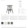 Nardi Combo 60 Outdoor Resin Round Table