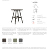 Nardi Combo 70 Outdoor Resin Round Table