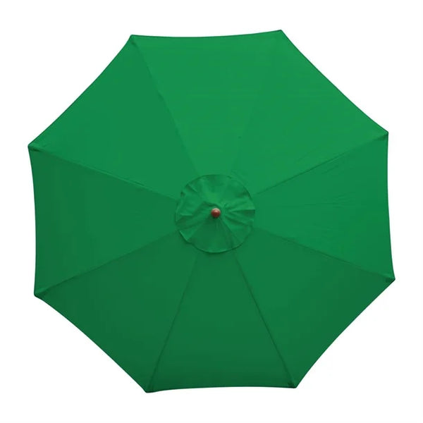 Bolero CB512 - 2.5m Green Round Pulley Umbrella