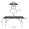 Bolero CB518 - 6ft Long Centre Folding Table