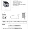 B+S Black CBR-3BM - Bench Mounted Char Broiler