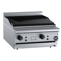 B+S Black CBR-6BM - Bench Mounted Char Broiler
