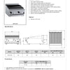 B+S Black CBR-6BM - Bench Mounted Char Broiler