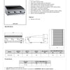 B+S Black CBR-9BM - Bench Mounted Char Broiler