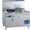 B+S Black CCF-HP1+1R - Waterless Hipac Wok Table