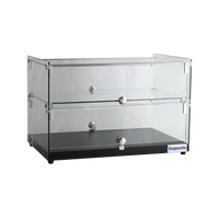 Exquisite CD50 Black - Two Tier Ambient Cake Display