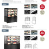 Exquisite CDM212 - Three Tier Cold Food Display