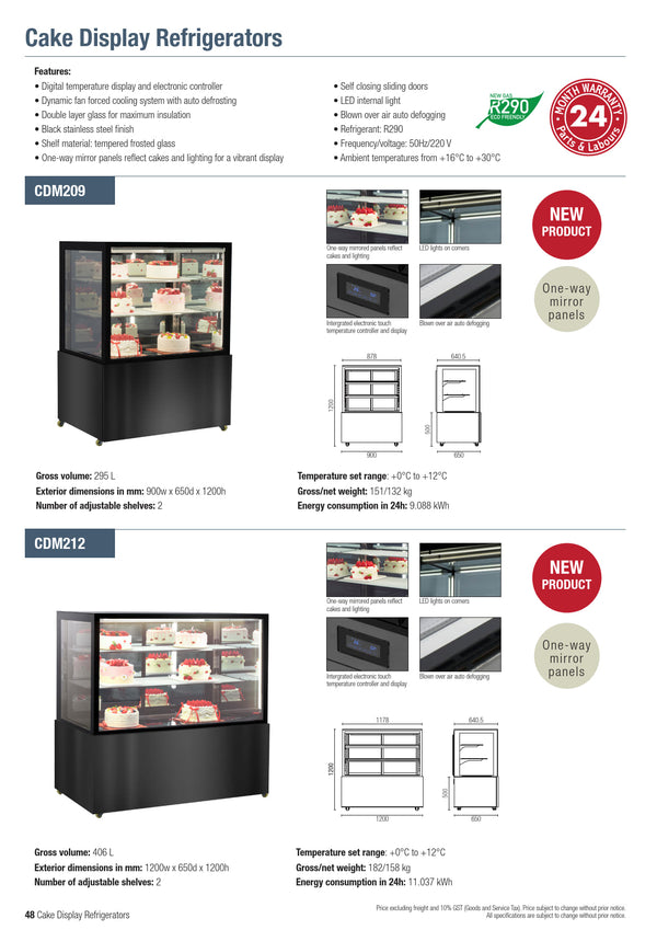 Exquisite CDM209 - Three Tier Cold Food Display
