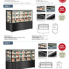 Exquisite CDM215 - Three Tier Cold Food Display