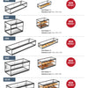 Exquisite CD90 - Two Tier Ambient Cake Display