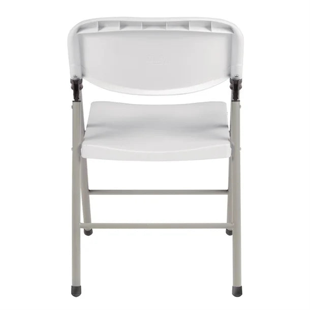 Bolero CE692 - Two White Foldaway Utility Chairs