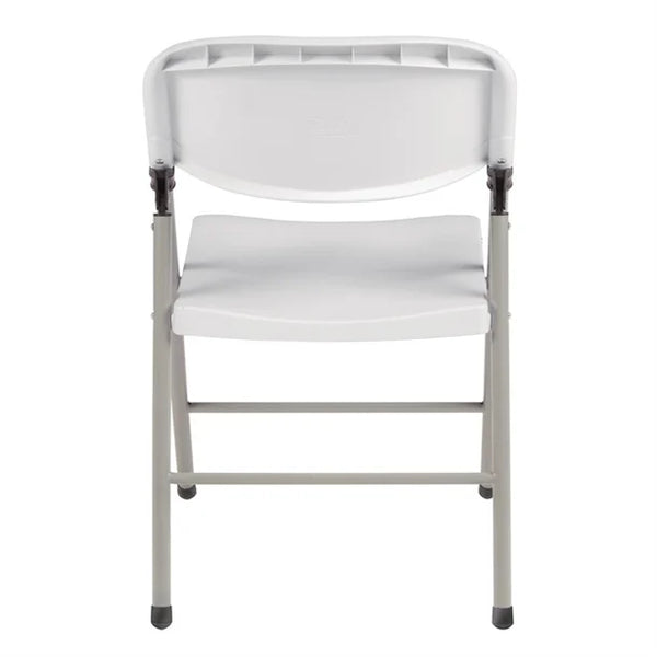Bolero CE692 - Two White Foldaway Utility Chairs