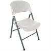 Bolero CE692 - Two White Foldaway Utility Chairs
