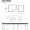 Bromic CF0200FTFG-NR - Chest Freezer
