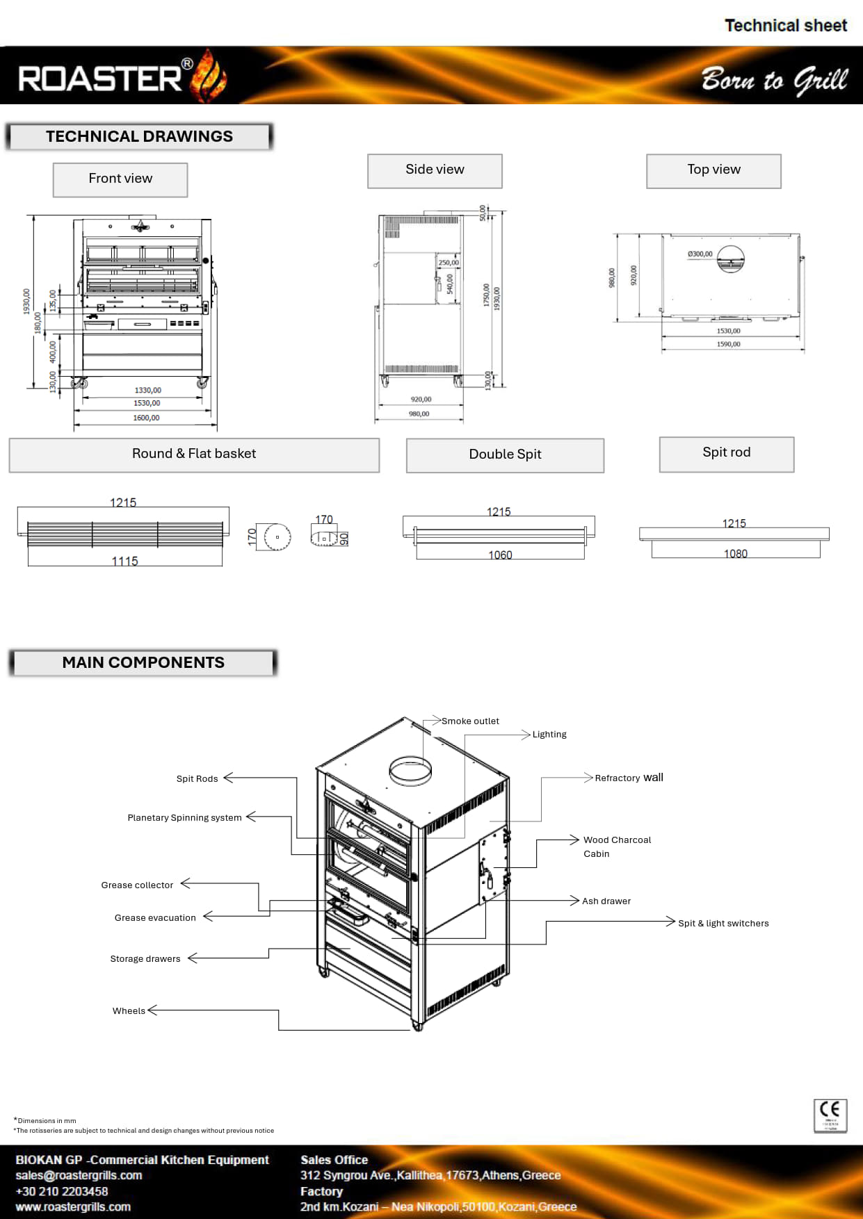 Roaster CFW16 - Chicken Rotisserie