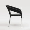 Bolero CG223 - Four Wicker Wraparound Bistro Chairs