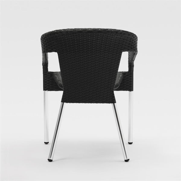 Bolero CG223 - Four Wicker Wraparound Bistro Chairs