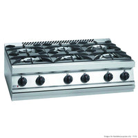 Fagor CG7-60H - 6 Burner Cook Top
