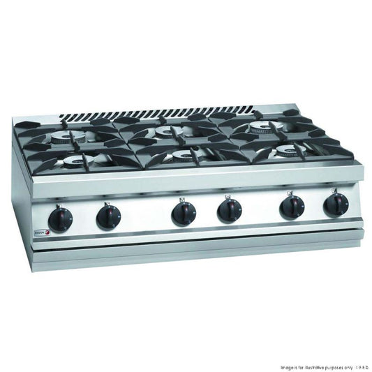 Fagor CG7-60H - 6 Burner Cook Top