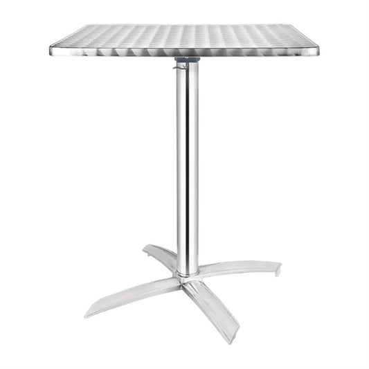 Bolero CG838 - Square Pedestal Bistro Table 600mm