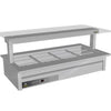 Culinaire CH.BMC.D.GSF.8 - Drop In Bain Marie with Flat Glass Gantry