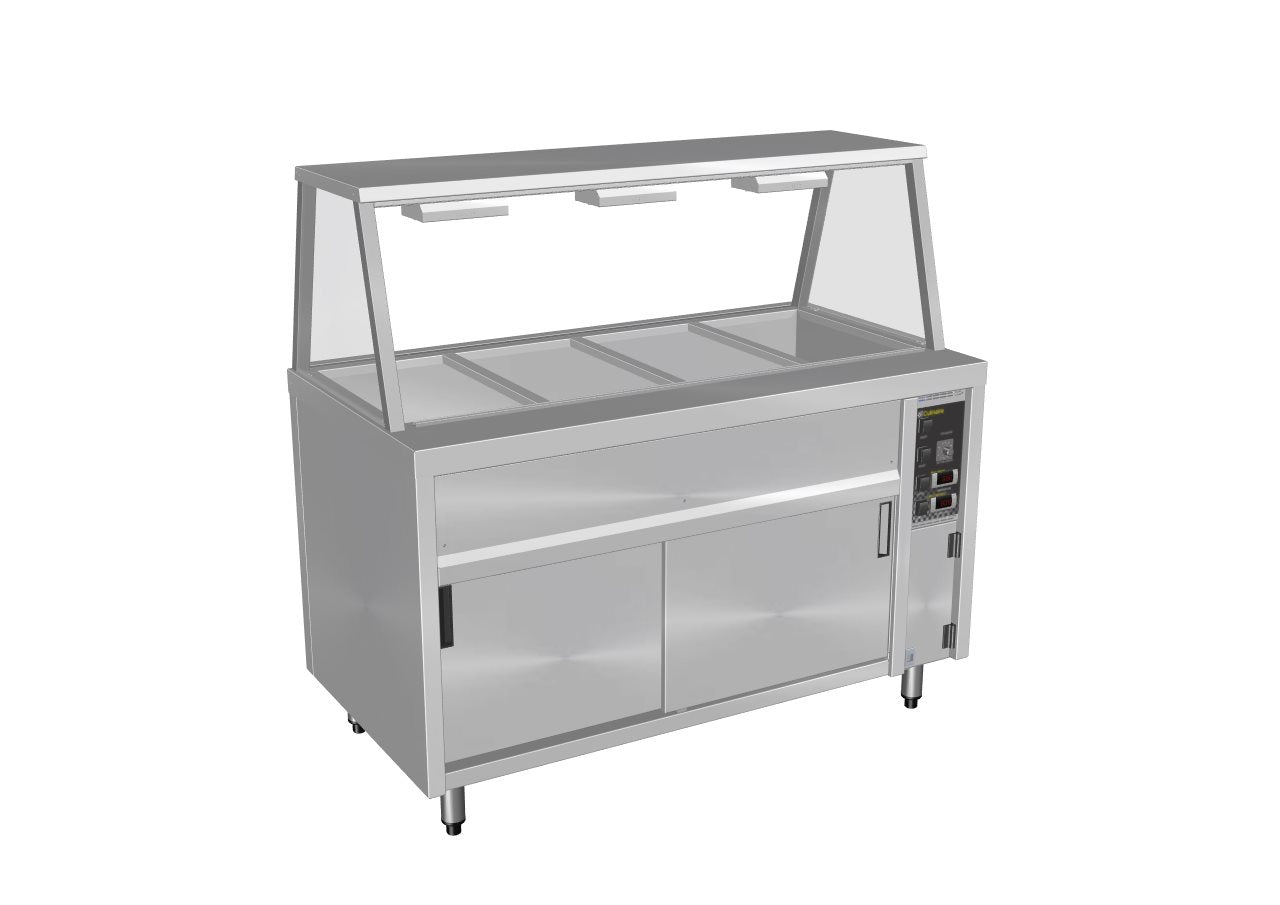 Culinaire CH.BMH.I.GA.3 - Bain Marie Island With A Frame Gantry