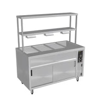 Culinaire CH.BMH.I.GDB.6 - Bain Marie Island with Double Gantry