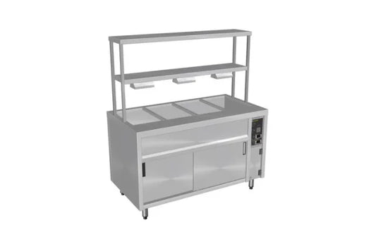 Culinaire CH.BMH.I.GDB.3 - Bain Marie Island with Double Gantry
