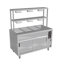 Culinaire CH.BMH.I.GDD.5 - Bain Marie Island With Double Gantry