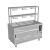 Culinaire CH.BMH.I.GDD.7 - Bain Marie Island With Double Gantry