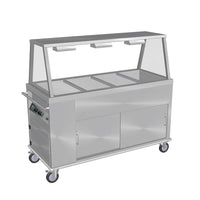 Culinaire CH.BMHM.GA.4 - Mobile Bain Marie Hot Cupboard With A Frame Gantry