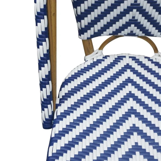 Bolero CH110 - Two Parisian Style Wicker Side Chairs