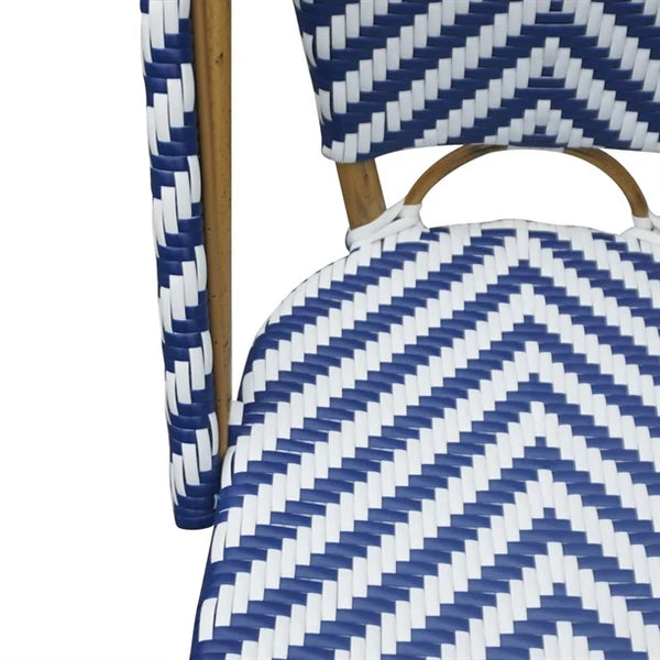 Bolero CH110 - Two Parisian Style Wicker Side Chairs