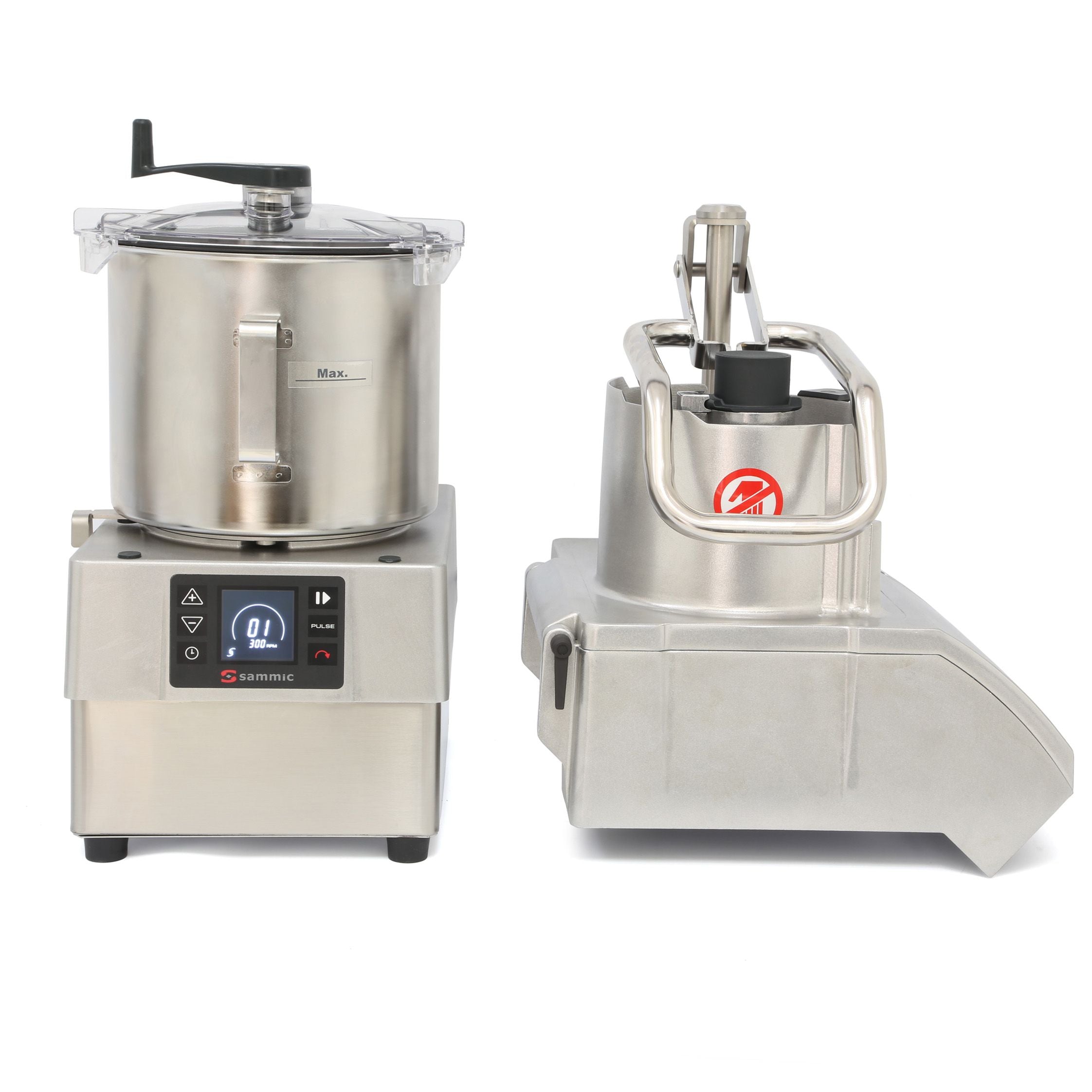 Sammic CK-45V 3 Disc Set - Combination Veg Prep Machine