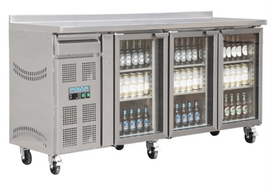 Polar CK491-A Polar U-Series Premium 3 Door Bar Fridge