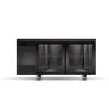 SKOPE BackBar CL.2.GSL - Two Glass Sliding Door CounterLine Fridge